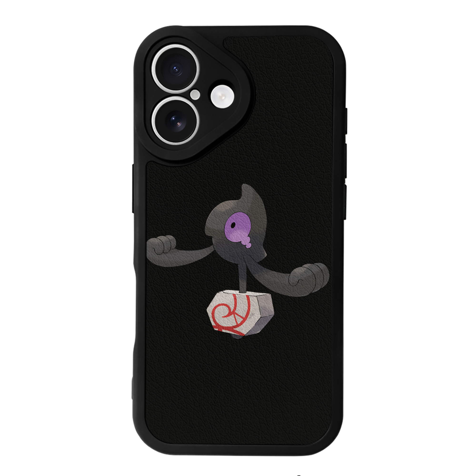 （画像用） ポケットモンスター Pokémon 【iPhone 16シリーズ対応】シリコンスマホケース（レザー調） 材質：シリコン